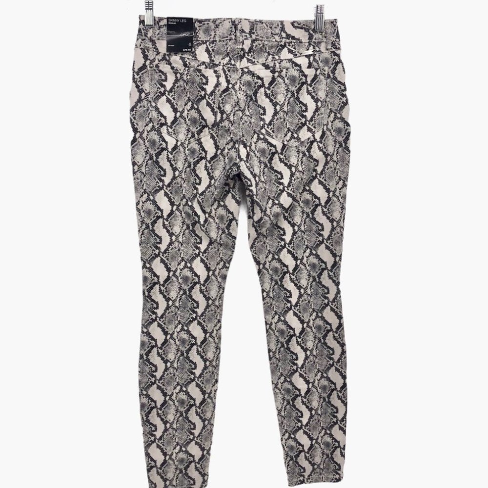 Inc Incessential Python Snake Print Skinny Jeans … - image 5